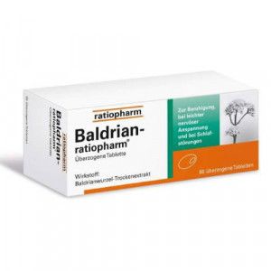 BALDRIAN-RATIOPHARM überzogene Tabletten