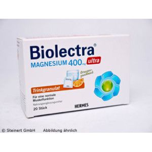 BIOLECTRA Magnesium 400 mg ultra Trinkgran.Orange